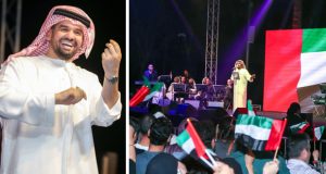 حسين الجسمي يعزف ألحان الحب والولاء للوطن والقادة بين أرجاء الإمارات