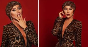مايا دياب تتألق بطبعات جلد النمر – بالصور