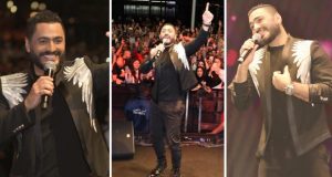 تامر حسني يستقبل 2020 بحضور الآلاف ويشعل الأجواء في أبوظبي