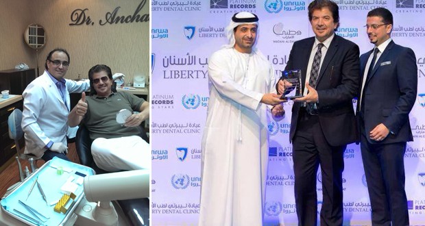 بالصور: وليد توفيق تكريم في دبي … وأنشاصي سمايل في العيادة الدولية