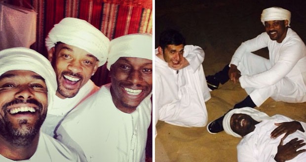 بالصور والفيديو: Will Smith وأصدقائه في إجازة في دبي