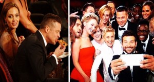 بالصور: Ellen DeGeneres جمعت النجوم في صورة واحدة وطلبت الـPizza في الأوسكار