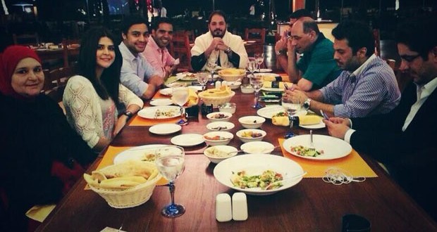 بالصور: رامي عياش على العشاء مع أحمد جمال وسلمى رشيد، وما هي المفاجأة التي يحضّرها؟