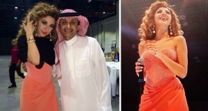 بالصور: ميريام فارس أحيت زفاف ضخم في دبي وإلتقت بـ عبد المجيد عبدالله