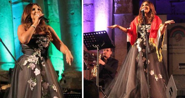بالصور: شذى حسون أشعلت الأردن بأجمل الأغنيات في مهرجان جرش