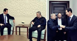 بالصور: جورج وسوف زار بشار الأسد وهذا ما دار بينهما