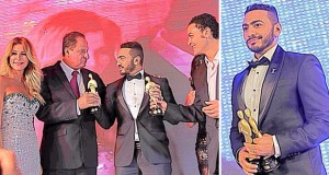 تامر حسني الأفضل عربياً ، كرّم في وطنه مصر وسرق الأنظار في الـ Middle East Music Awards