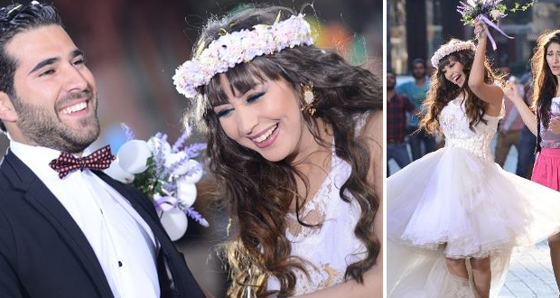 بالفيديو: جنات إحتفلت بزفافها المميّز وروتانا طرحت “حب جامد” بمناسبة العيد