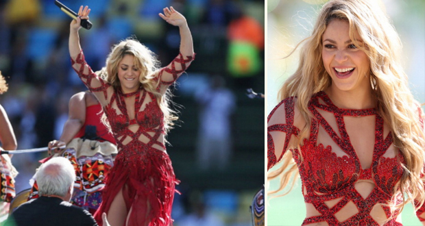 بالصور والفيديو: Shakira أشعلت نهائي كأس العالم وتألّقت بتصميم لبنانيّ