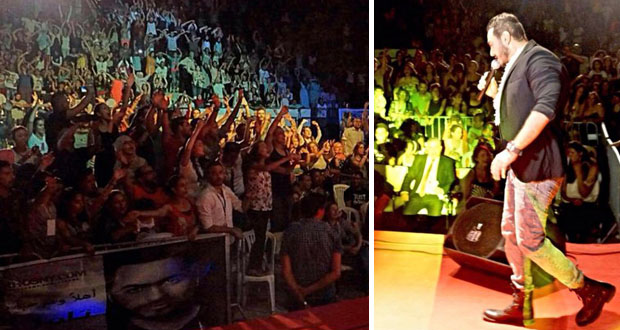 بالصور: تامر حسني أشعل مهرجان بنزرت وسط حضور جماهيريّ فاق التوقّعات