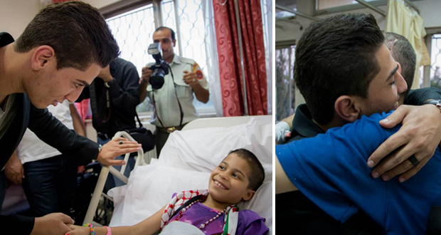 بالصور: محمد عساف السفير والبطل زار جرحى غزة في الأردن وعانقهم بالمحبّة
