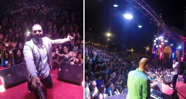 بالصور: جوزيف عطيّة أحيا أجمل الحفلات في الشوف وأشعل الجمهور في ربوع الوطن