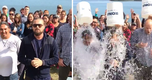 بالفيديو: ليوناردو دي كابريو قام بالـ Ice Bucket Challenge وتبرّع بـ 100,000$