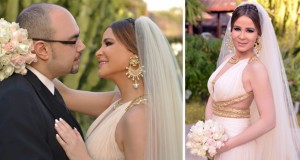 بالفيديو: كارول سماحة أميرة في حفل زفافها وهذا قسم زواجها