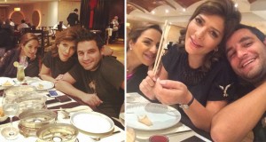 بالصور: أصالة وعشاء مميّز مع شقيقها في دبي