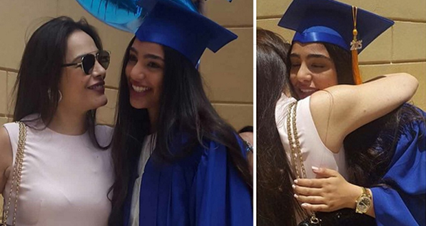 شيريهان إحتفلت بتخرج إبنتها – بالصور