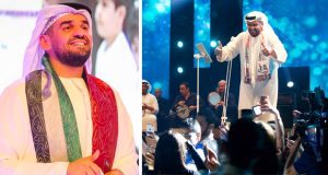 حسين الجسمي يحتفل باليوم الوطني الإماراتي في الشارقة ودبي‎