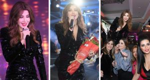 الجمهور أغرق مسرحها بالورود… نانسي عجرم فراشة الحبّ في أقوى حفلات لبنان