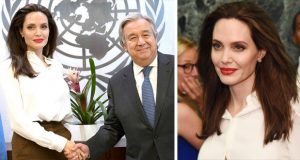 ما سبب إجتماع أنجلينا جولي بالأمين العام للأمم المتحدة؟