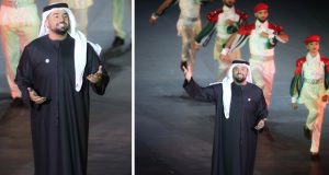 حسين الجسمي يتألق في افتتاح مهرجان الفجيرة الدولي للفنون