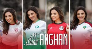 أنغام تدعم المنتخبات العربية في بطولة كأس العالم بـ”11 في الملعب” – بالفيديو