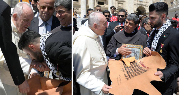 يعقوب شاهين يزور البابا فرنسيس في الفاتيكان – بالصور