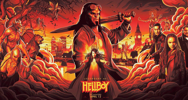طرح البرومو الدعائي الأول لفيلم Hellboy – بالفيديو