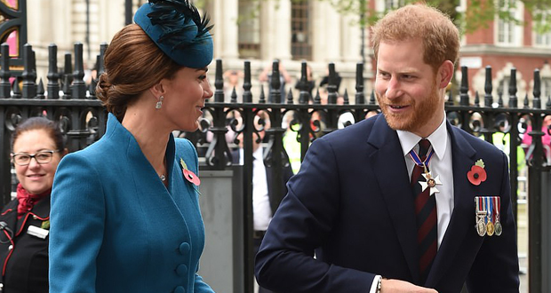 الأمير هاري يفاجئ كيت ميدلتون في يوم أنزاك السنوي – بالصور