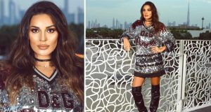 نادين نجيم تضجّ جمالًا في دبي والجمهور يستقبلها بهتافات الحبّ