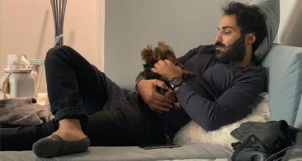 أحمد فهمي ينشئ حساب “إنستغرام” لكلبته “زيزي” وينشر صورتها مع هنا الزاهد