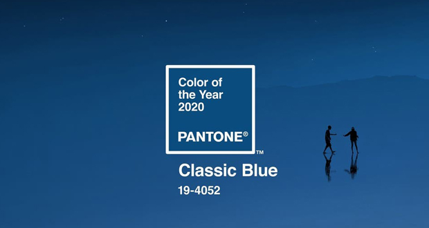 الأزرق الكلاسيكي هو اللون الرسمي للعام 2020