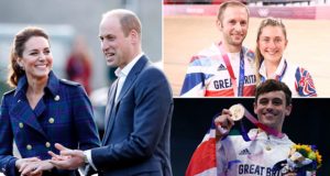 كيت وويليام يشيدان بفرق بريطانيا لأدائهم في أولمبياد طوكيو 2020