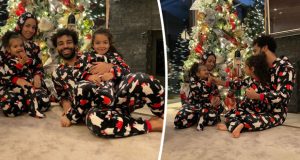 محمد صلاح يتصدّر إنستغرام بصور عائلية في عيد الميلاد