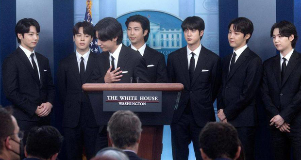 فرقة BTS في البيت الأبيض لهذا السبب