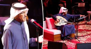 خالد عبدالرحمن يطرب جمهور دبي أوبرا بأجمل أغنياته