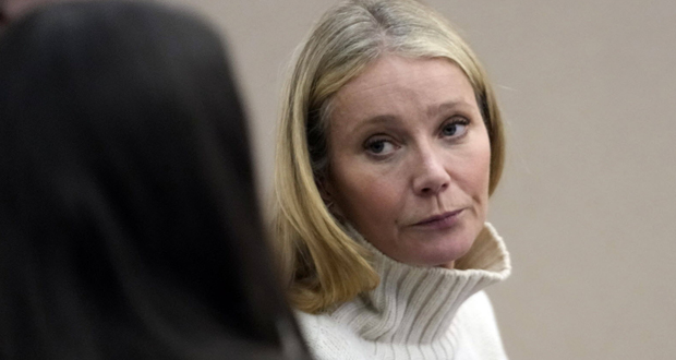 غوينيث بالترو تنفي أمام محكمة أميركية مسؤوليتها في حادثة تزلج