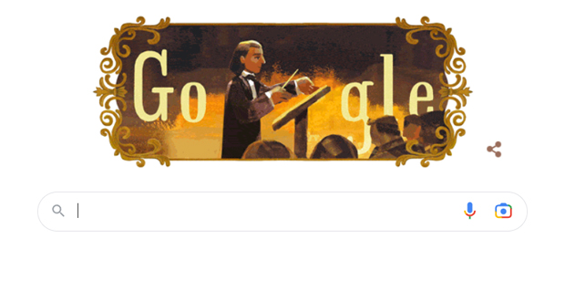 جوجل يحتفل بالذكرى 190 لميلاد موسيقار ألماني شهير